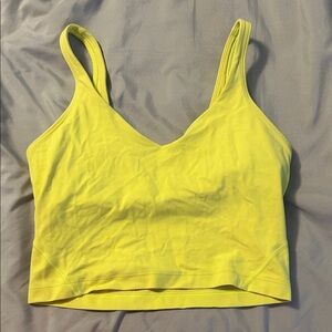 Lululemon Yellow Women's Tank Top